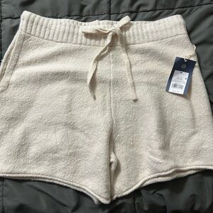 Universal Thread Cream Knit Shorts Various Sizes